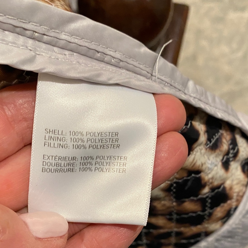 Women's Quilted “laundry buy Shelli Segal” Jacket - Silver - Picture 6 of 10